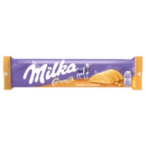 Milka Caramilk, Barretta Cioccolato Bianco e Caramello - 37gr