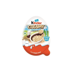 Kinder Creamy - Milky & Crunchy, con riso soffiato - 19gr