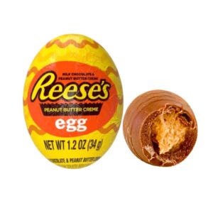 Reese’s Peanut Butter Creme Egg, Ovetto ripieno di Burro d'Arachidi- 34gr