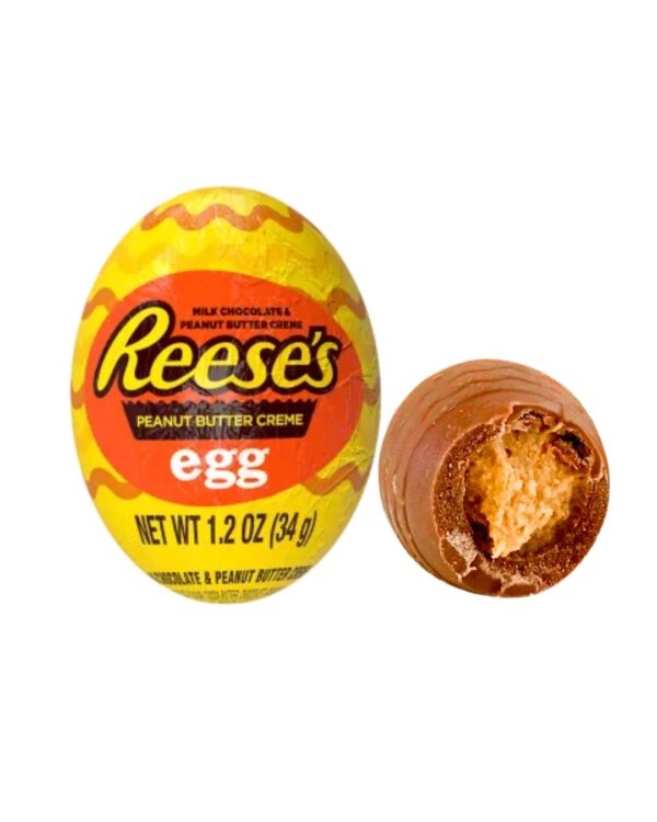 Reese’s Peanut Butter Creme Egg, Ovetto ripieno di Burro d'Arachidi- 34gr